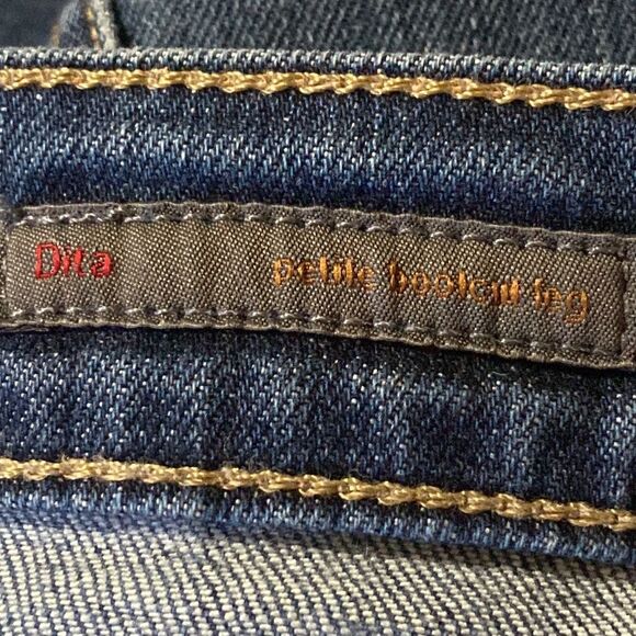 Citizens Of Humanity Dark Blue Boot Cut Jeans - Picture 14 of 16